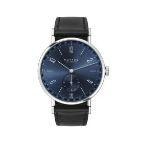 Unisex, NOMOS Glashütte Tangente 2date blau 136.SB