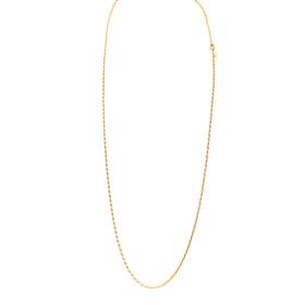 Gelbgold, Halsschmuck, Tamara Comolli EIGHT Kette C-Egt-2.8-yg-90