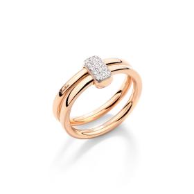 Roségold, Ringe, Pomellato Pomellato Together Ring PAC4012O7WHRDB000