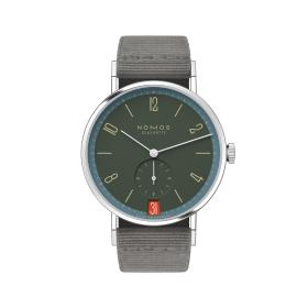 Unisex, NOMOS Glashütte Tangente 38 Datum Lakritze  179.S18