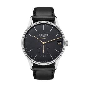 Unisex, NOMOS Glashütte Orion neomatik 41 Datum new black 366