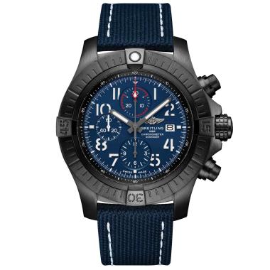 Herrenuhr, Automatik, Breitling Super Avenger Chronograph 48 Night Mission