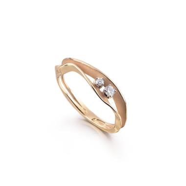 Ringe, Roségold, Annamaria Cammilli Dune Ring