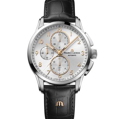 Herrenuhr, Automatik, Maurice Lacroix Pontos Chronograph 43 mm